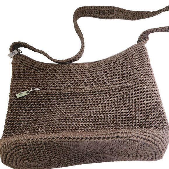 The Sak Neutral Tan Flat Bottom Shoulder Bag - Picture 2 of 6